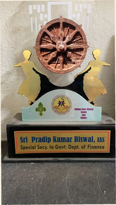 Memento from Odisha State Bharat Scouts and Guides